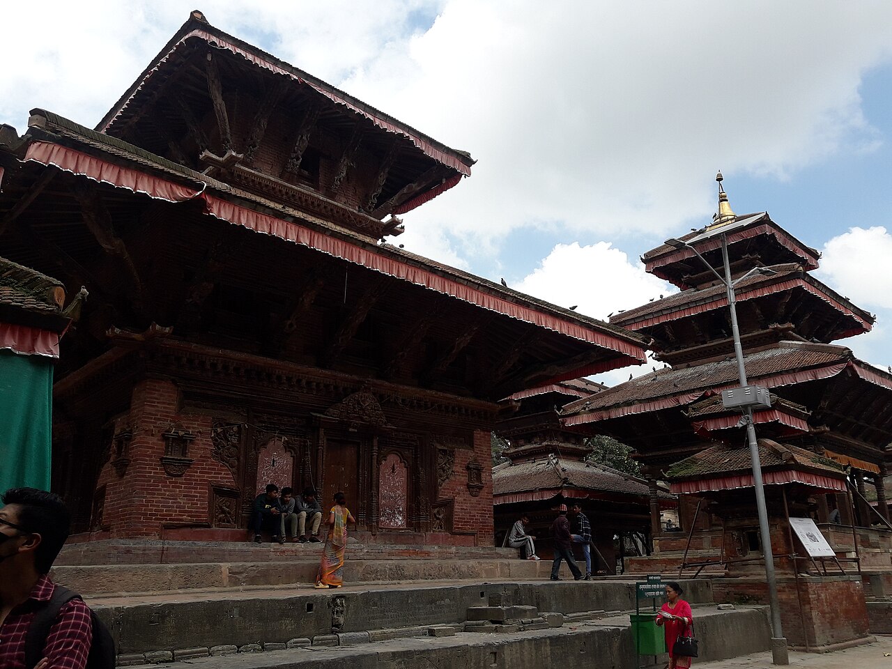 Historic temples at Kathmandu Durbar Square