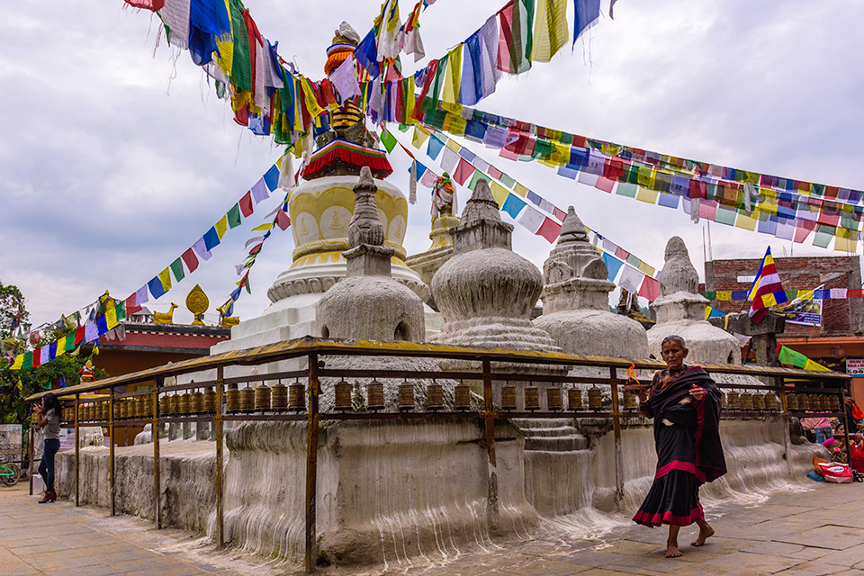 Namo Buddha Stupa and monastery